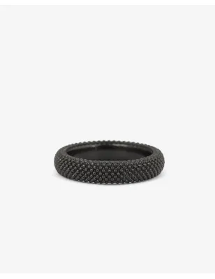Anello Fede Puntinata Total Black mis.17 Uomo Nove25 - category_name - XDMG De Marchi Gianotti