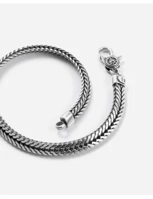 Bracciale Coda di Volpe Colonna Full Persian Wave Uomo Nove25