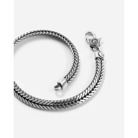 Bracciale Coda di Volpe Colonna Full Persian Wave Uomo Nove25