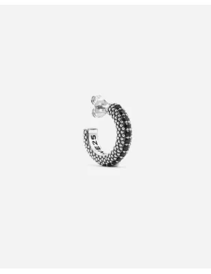 Monorecchino in Argento Puntinati Black Wind Nove25 - category_name - XDMG De Marchi Gianotti