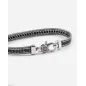 Bracciale Tennis Black Foxtail Nove25 Bracciale Tennis Black Foxtail Nove25