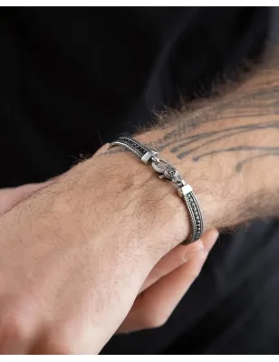 Bracciale Tennis Black Foxtail Nove25 - category_name - XDMG De Marchi Gianotti