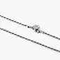 Collana Corda 040 in Argento brunito 60CM Nove25 Collana Corda 040 in Argento brunito 60CM Nove25