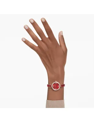 Orologio Bangle Rosso Cristalli 5690811 Donna Swarovski