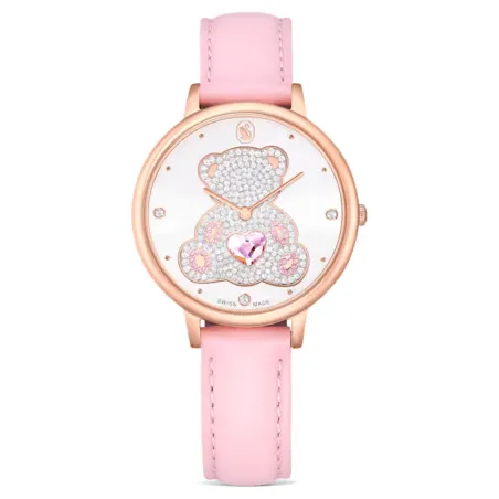 Orologio Teddy Rosa Pelle Oro Rosa 5739838 Donna Swarovski - category_name - XDMG De Marchi Gianotti