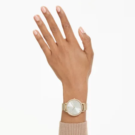 Orologio Clarica Milanese Oro Cristalli 73 5740823 Donna Swarovski
