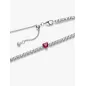 Collana Choker Cuore Rosso Donna Pandora Collana Choker Cuore Rosso Donna Pandora