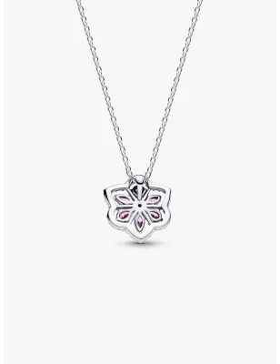 Collana Herbarium Fiore Rosa Donna Pandora