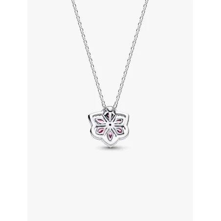 Collana Herbarium Fiore Rosa Donna Pandora