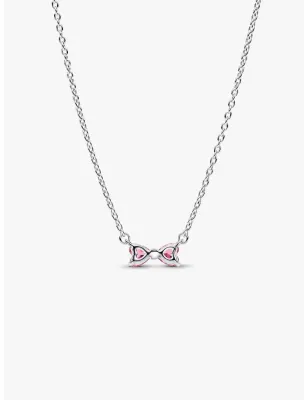 Collana Fiocco Luminoso Rosa Donna Pandora