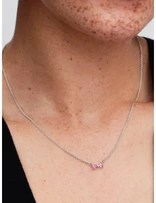 Collana Fiocco Luminoso Rosa Donna Pandora - category_name - XDMG De Marchi Gianotti