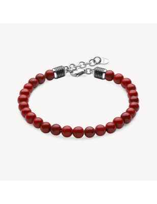 BRACCIALE BULLET SFERE DIASPRO ROSSO UOMO BROSWAY  - category_name - XDMG De Marchi Gianotti