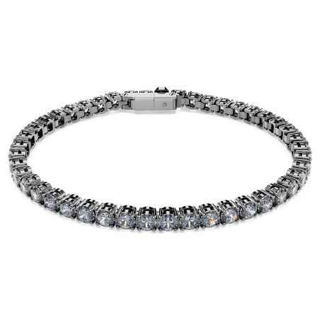 BRACCIALE MATRIX TENNIS TAGLIO ROUND RUTENIO M SWAROVSKI - category_name - XDMG De Marchi Gianotti