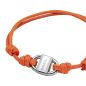 BRACCIALE B LOCK CORDINO ARANCIONE UOMO BREIL BRACCIALE B LOCK CORDINO ARANCIONE UOMO BREIL