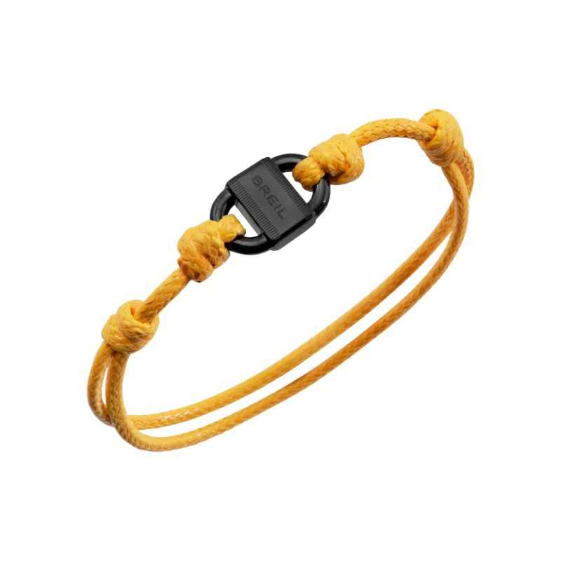 BRACCIALE B LOCK CORDINO GIALLO UOMO BREIL BRACCIALE B LOCK CORDINO GIALLO UOMO BREIL