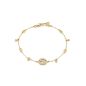 BRACCIALE ORO GIALLO DIAMANTI 0.20 CT DONNA GUCCI INTERLOCKING G BRACCIALE ORO GIALLO DIAMANTI 0.20 CT DONNA GUCCI INTERLOCKING G