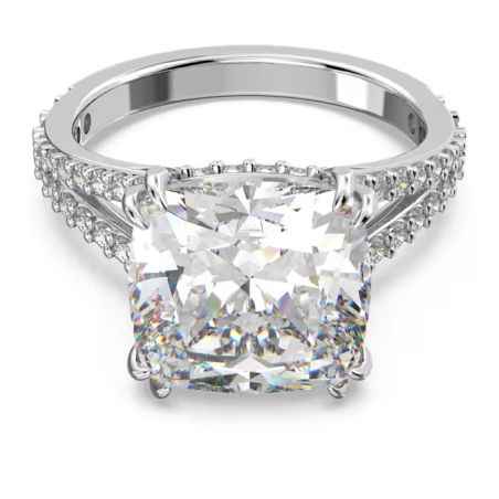 ANELLO STILLA TAGLIO QUADRATO PAVE' MIS.50 DONNA SWAROVSKI  - category_name - XDMG De Marchi Gianotti