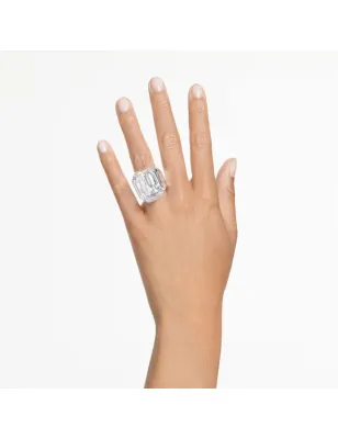 ANELLO COCKTAIL LUCENT BIANCO MIS.55 DONNA SWAROVSKI