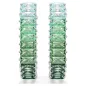 ORECCHINI A CERCHIO MATRIX VERDI TAGLIO BAGUETTE SWAROVSKI ORECCHINI A CERCHIO MATRIX VERDI TAGLIO BAGUETTE SWAROVSKI