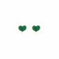 Orecchini 18Kt cuore Maman malachite Donna Maman et Sophie
