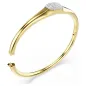 Bracciale rigido dorato Dextera taglio round mis.L Donna Swarovski Bracciale rigido dorato Dextera taglio round mis.L Donna Swarovski