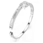Bangle Matrix, taglio baguette, Nodo, mis.M Donna Swarovski