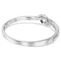 Bangle Matrix, taglio baguette, Nodo, mis.M Donna Swarovski