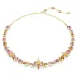 Collana Idyllia, Fiore Multicolore placcato color oro Donna Swarovski Collana Idyllia, Fiore Multicolore placcato color oro Donna Swarovski
