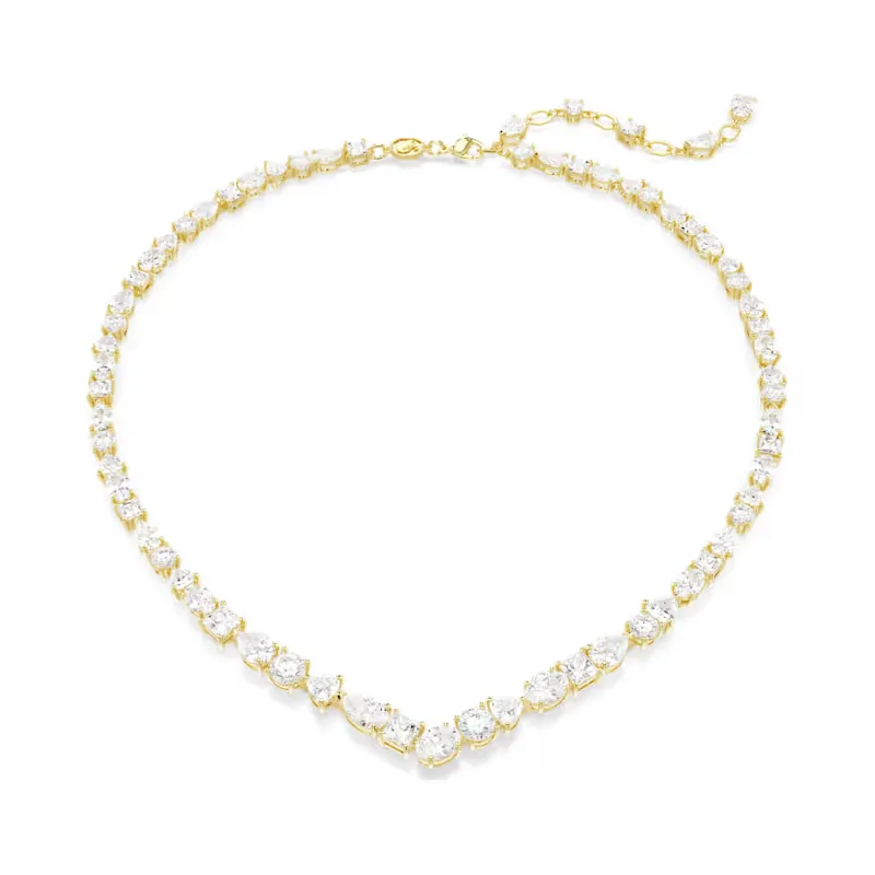 Collana Mesmera taglio misto placcata color oro Donna Swarovski Collana Mesmera taglio misto placcata color oro Donna Swarovski