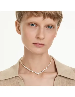 Collana Mesmera taglio misto placcata color oro Donna Swarovski - category_name - XDMG De Marchi Gianotti