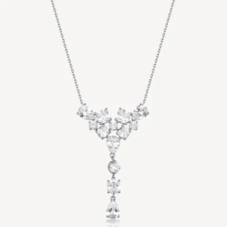 Collana Dreaming pendente zirconi round cushion pear Donna Brosway - category_name - XDMG De Marchi Gianotti