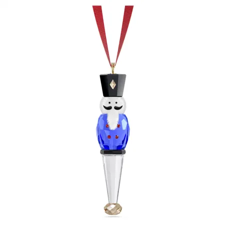 Holiday Cheers Decorazione Schiaccianoci Blu Swarovski - category_name - XDMG De Marchi Gianotti