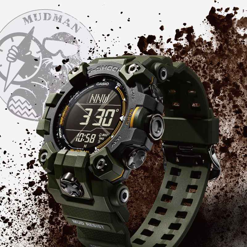 Orologio Master of G Mudman Triple Sensor GW-9500-3 Uomo Casio G-Shock