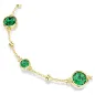 Bracciale Imber taglio round, Verde, placcato color oro Swarovski Bracciale Imber taglio round, Verde, placcato color oro Swarovski