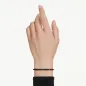 Bracciale Tennis Matrix, Nero placcato rutenio, mis.S Donna Swarovski