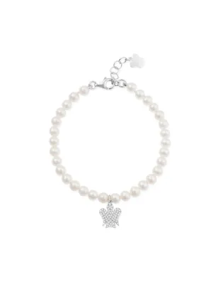 Bracciale di Perle bianche con Angelo pendente Donna Roberto Giannotti - category_name - XDMG De Marchi Gianotti