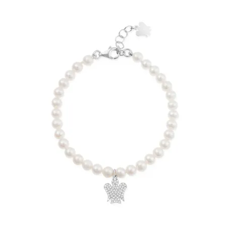 Bracciale di Perle bianche con Angelo pendente Donna Roberto Giannotti - category_name - XDMG De Marchi Gianotti
