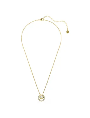 Pendente Hyperbola, Bianco, Placcato color oro Donna Swarovski