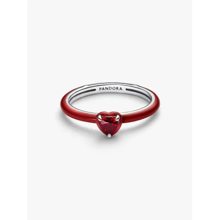 Anello Rosso Chakra Heart Pandora ME mis.56 Donna