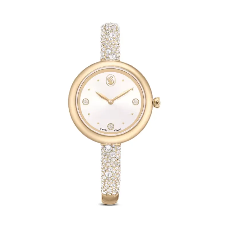 Orologio Sublima, Bangle, Tonalità Champagne Dorato Donna Swarovski Orologio Sublima, Bangle, Tonalità Champagne Dorato Donna Swarovski