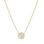 Collana dorata Seidivina zircone centrale bianco Donna Nomination Collana dorata Seidivina zircone centrale bianco Donna Nomination