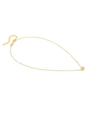 Collana dorata Seidivina zircone centrale bianco Donna Nomination