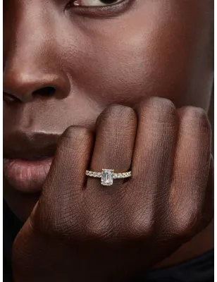Anello Dorato Taglio Baguette mis.54 Donna Pandora - category_name - XDMG De Marchi Gianotti