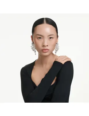 Orecchini Constella Crystal Pearl bianchi placcato rodio Donna Swarovski - category_name - XDMG De Marchi Gianotti