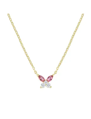 Collana Petali Rosso Ciliegia Dorata Donna Amen - category_name - XDMG De Marchi Gianotti