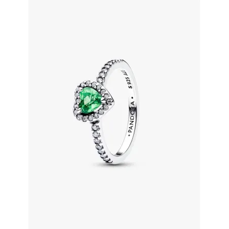Anello Cuore in Rilievo Cuore Verde mis.50 Donna Pandora - category_name - XDMG De Marchi Gianotti