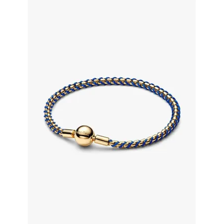 Bracciale Dorato Intreccio Tessuto Blu cm.19 Donna Pandora - category_name - XDMG De Marchi Gianotti