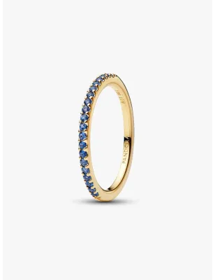 Anello Pavè Dorato Fascia Sottile Blu mis.54 Pandora - category_name - XDMG De Marchi Gianotti