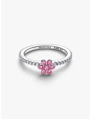 Anello Fiore Luminoso Rosa mis.52 Donna Pandora