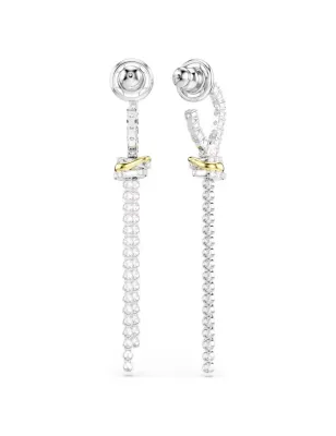 Orecchini Pendenti Hyperbola, Nodo, Bianchi Donna Swarovski - category_name - XDMG De Marchi Gianotti